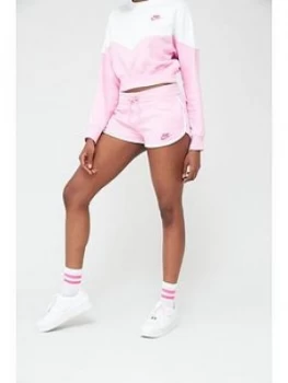Image of Nike NSW Heritage Shorts - Pink, Size XL, Women