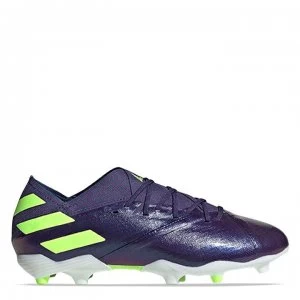 Image of adidas Nemeziz Messi 19.1 Childrens FG Football Boots - Indigo/Green
