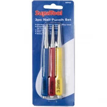 Image of SupaTool Nail Punch Set 3 Piece