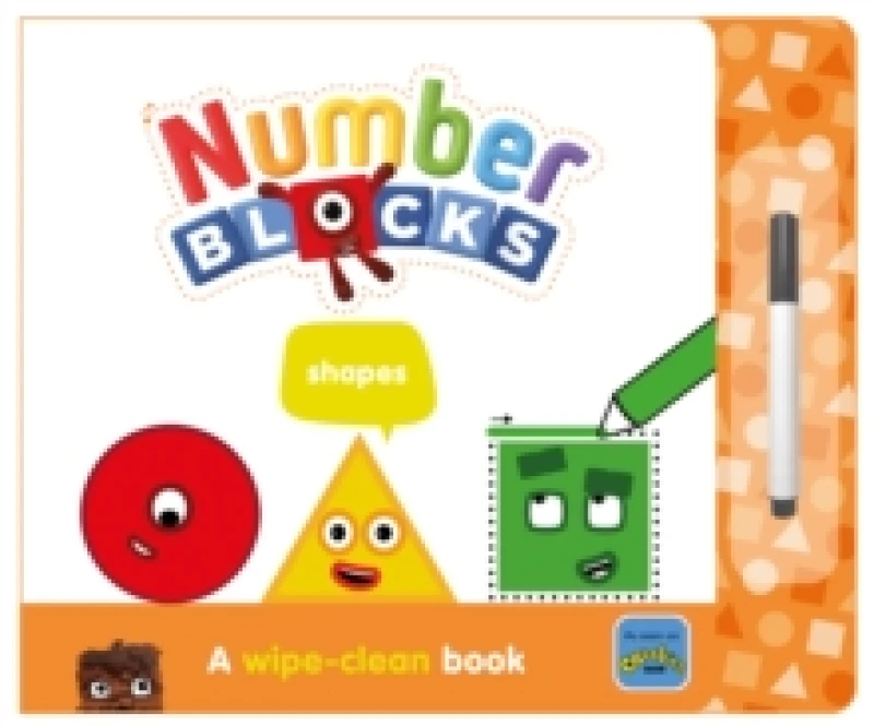 Image of Numberblocks Shapes: A Wipe-Clean Book Board book