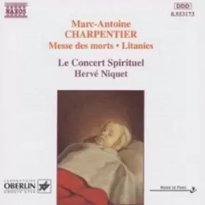 Image of Charpentier Messe des morts / Litanies by Marc-Antoine Charpentier CD Album