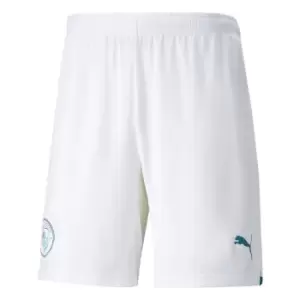Image of 2021-2022 Man City Away Shorts (White)