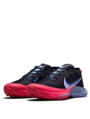 Image of Nike Air Zoom Terra Kiger, Black/Blue/Pink, Size 8, Women