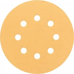 Image of Bosch 125mm C470 Wood Sanding Disc 125mm 80g Pack of 5