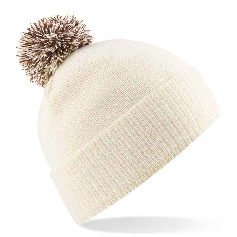 Image of Beechfield Beechfield Men Beanie in Off White Off White One Size Male 5063527292452