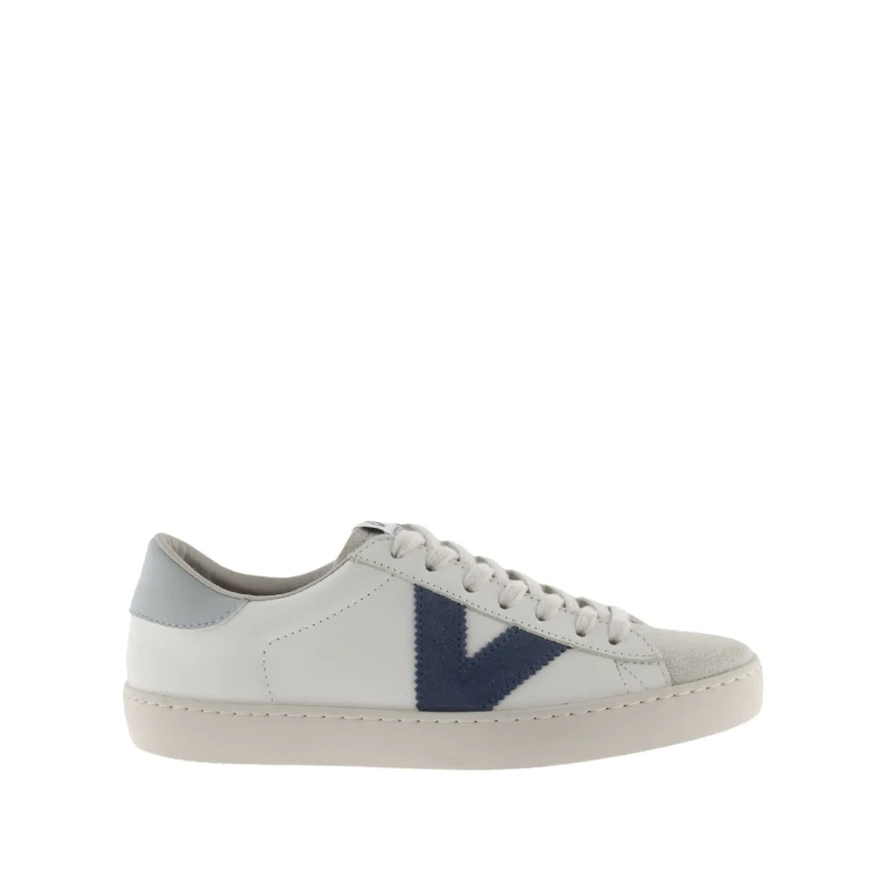 Image of Victoria Leather Trainers Victoria berlin constraste Bleu Female 36