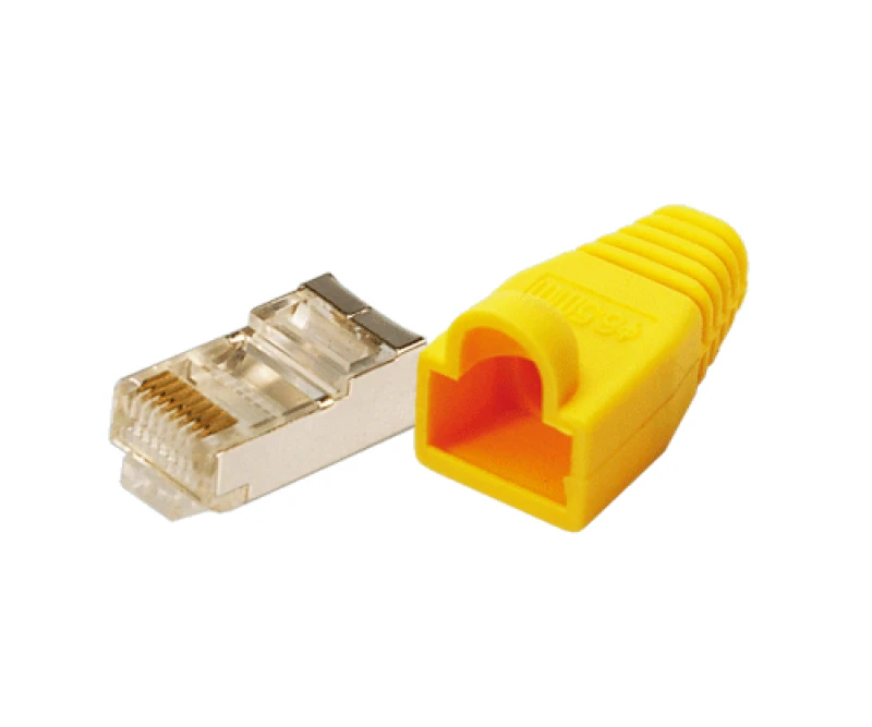 Image of LogiLink MP0015 wire connector RJ-45 Yellow