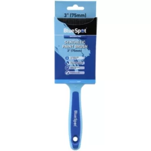 Image of BlueSpot 36007 3" (75mm) Synthetic Paint Brush with Soft Grip Handle