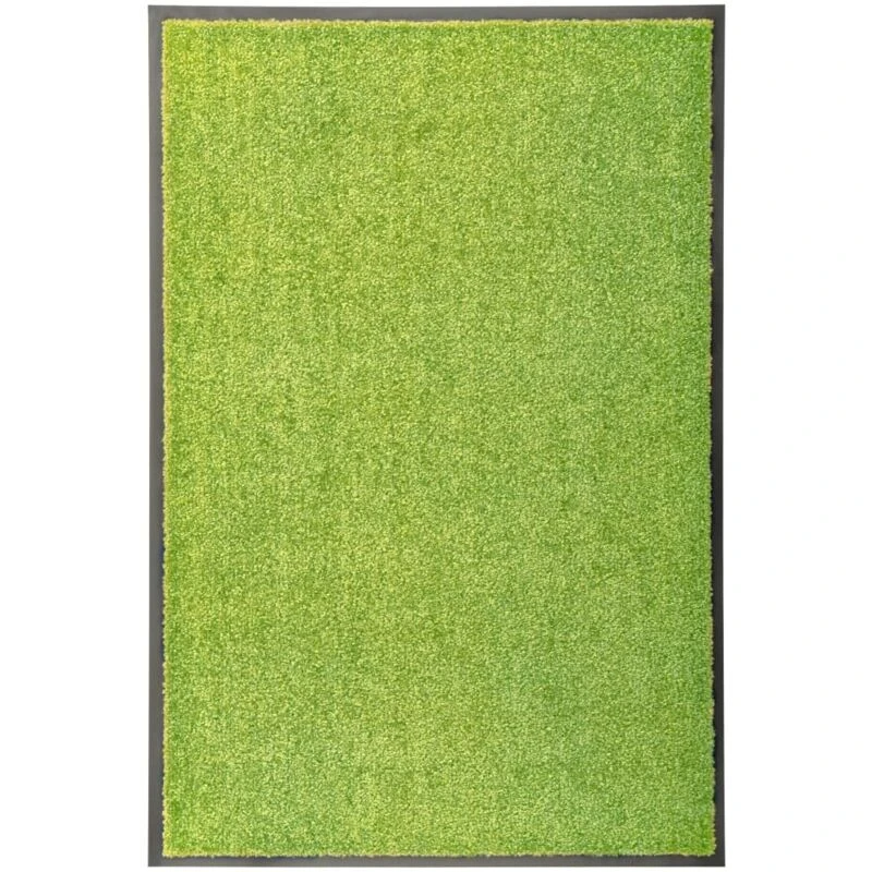 Image of VIDAXL Doormat Washable Green 60x90cm Vidaxl 8720286064801