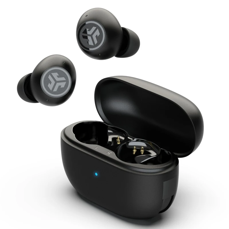 Image of JLAB Go Pop ANC Wireless Bluetooth Noise Cancelling Earbuds - Black 810119072368
