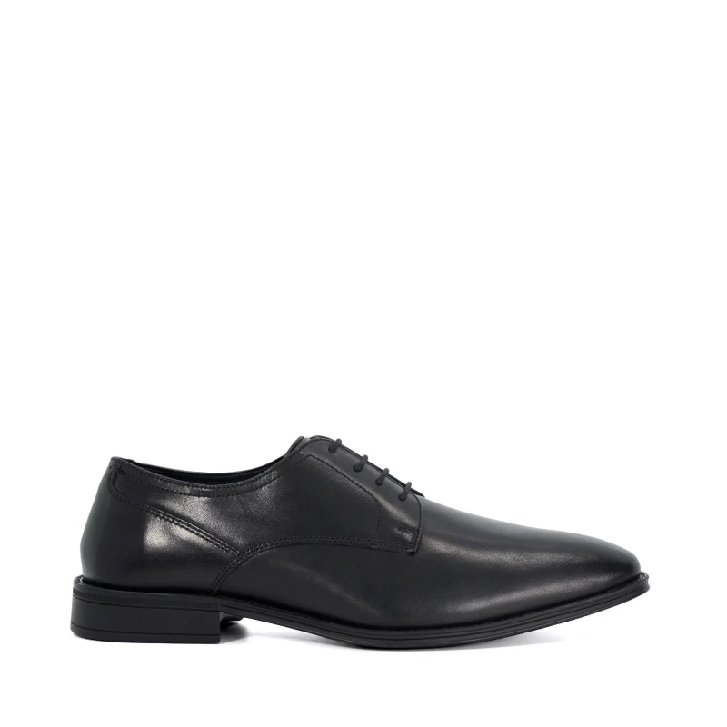 Image of Dune London 'Satin' Leather Derbies Black