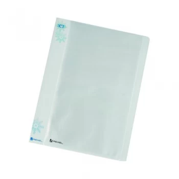 Image of Rexel Ice Display Book 40 Pocket A4 Clear Pack of 10 2102041