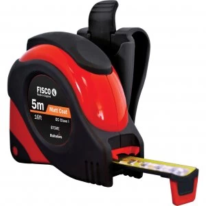 Image of Fisco Big T Tape Measure Imperial & Metric 16ft / 5m 19mm