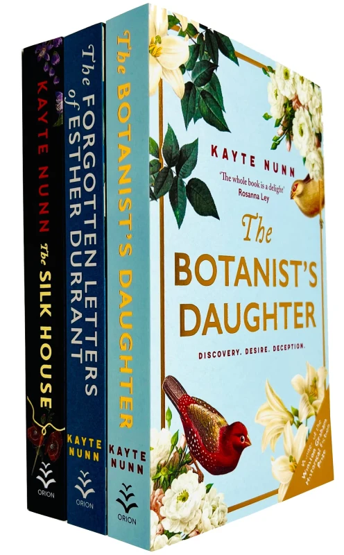 Image of Kayte Nunn 3 Books Collection Set (The Forgotten Letters of Esther Durrant, The Botanist's Daughter & The Silk House) Kayte Nunn Books