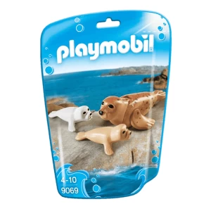 Image of Playmobil Family Fun Seal with Pups