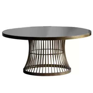 Image of Crossland Grove Novara Coffee Table Bronze 90 X 90 X 42Cm