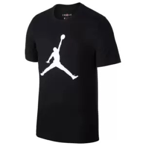 Image of Air Jordan Big Logo T Shirt Mens - Black