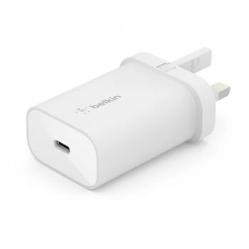 Image of Belkin 25W USB-C Wall Charger - White