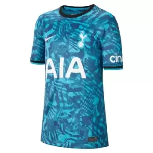 Image of Nike Tottenham Hotspur 2022/2023 Third Shirt Juniors - Blue