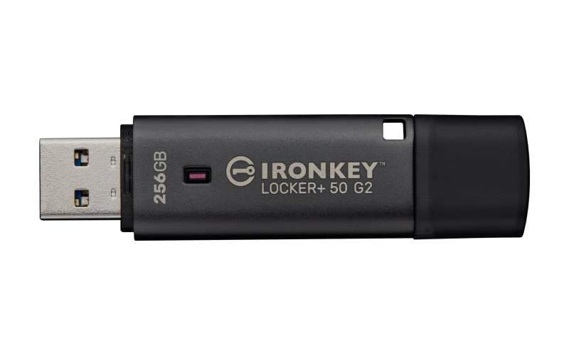 Image of Kingston Technology Kingston Technology IronKey 256GB Locker Plus 50 G2, FIPS 197, AES-256 IKLP50G2/256GB