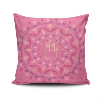 Image of MANDALA-02 - No Filling Multicolor Cushion Cover