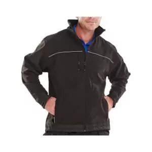 Image of Soft shell jacket Black med - Black - Black - Click