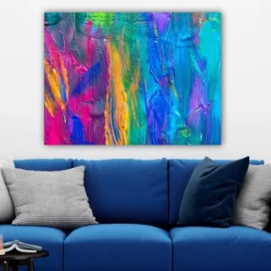 Image of 170432189_70100 Multicolor Decorative Canvas Painting