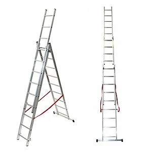 Image of Tb Davies 2.58m Light Duty Aluminium Combination Ladder