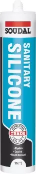 Image of Soudal Ready To Use Sanitary White Sealant