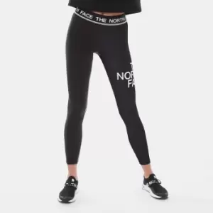 Image of Breathable Mid-Rise Leggings with Logo Print