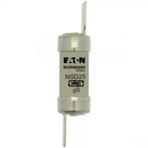 Image of Bussmann NSD25 25A 550VAC BS88 Blade Tag F1 British Standard Fuse