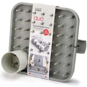 Image of Joseph DUO Expandable Dish Rack - Dark Grey