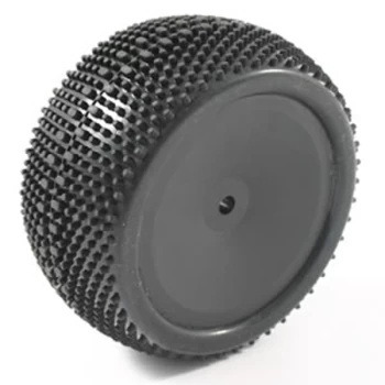 Image of Ftx Edge Rear Mounted Wheels/Tyres (Pr) - Black