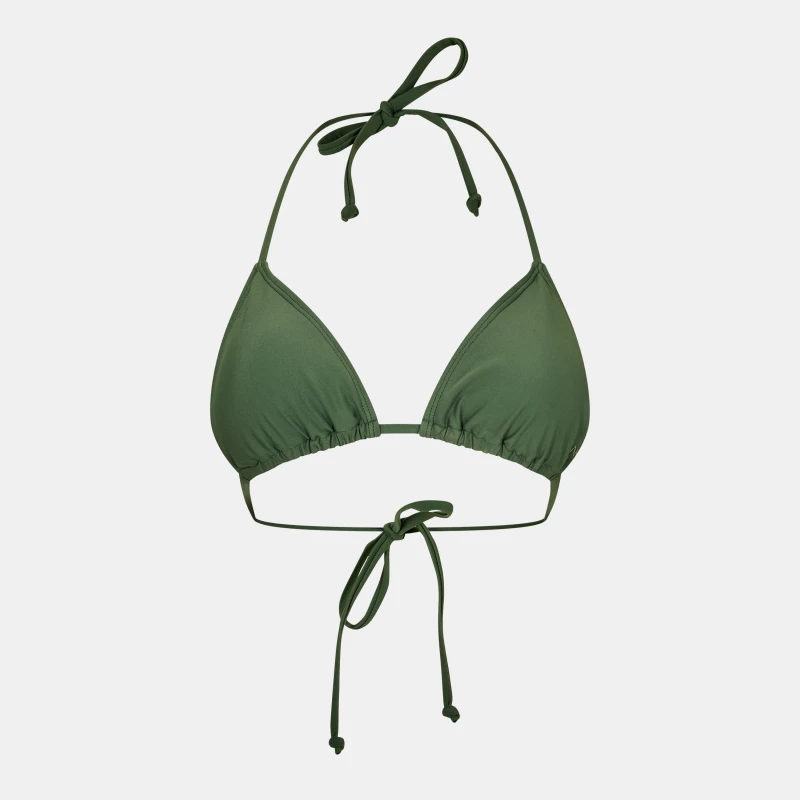 Image of Jack Wills Triangle Bikini Top - Green Green 6