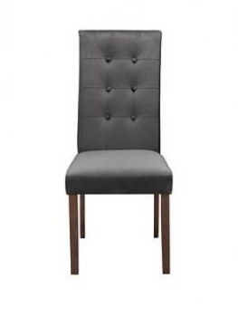 Image of Julian Bowen Pair Of Madrid Velvet Dining Chairs