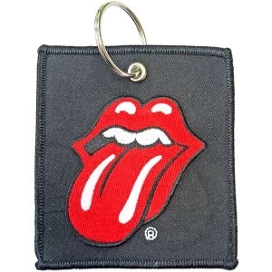 Image of The Rolling Stones - Classic Tongue Keychain - Black