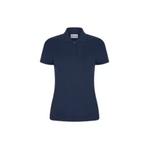 Image of Casual Classic Womens/Ladies Polo (L) (Navy)
