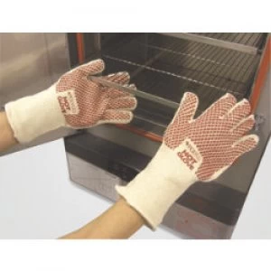 Image of Polyco Gloves Heat Resistant Cotton Size 9 Red
