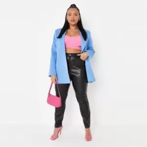 Image of Missguided Slim Leg Trouser - Black