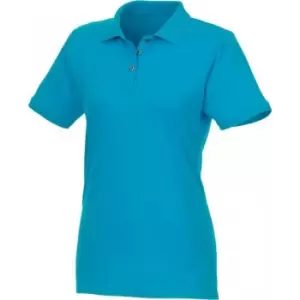 Image of Elevate Womens/Ladies Beryl Short Sleeve Organic Polo Shirt (M) (Blue)