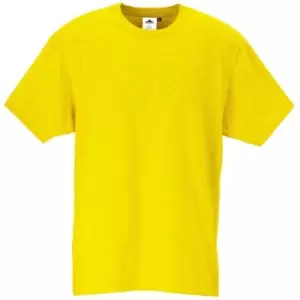Image of Portwest B195 Turin Premium T-Shirt Yellow L