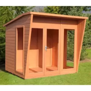 Image of Highclere 8' x 8' Double Door with Three Windows Summerhouse