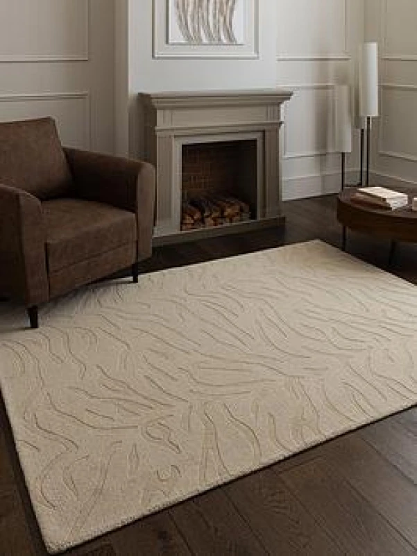 Image of SO'HOME Tigra Hand Carved Rug Natural 160X230CM;200X290CM;120X170CM