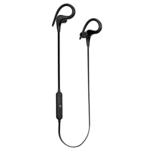 Image of Groov-e Sport Clips GVBT1400BK Ultra Light Wireless Bluetooth Earphones