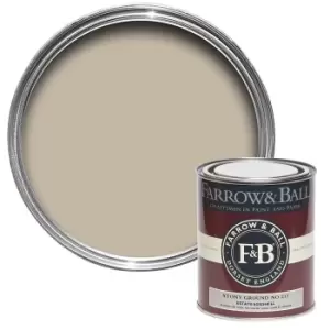 Image of Farrow & Ball Estate Eggshell Paint Stony Ground - 750ml