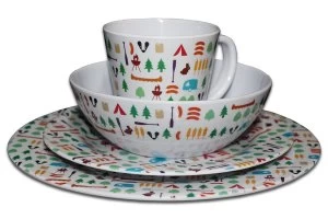 Image of OLPRO Berrow Hill Melamine Set 8 Piece