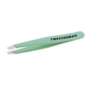 Image of Tweezerman Mini Slant Tweezer Green Tea