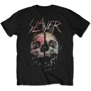 Image of Slayer - Cleaved Skull Mens Medium T-Shirt - Black