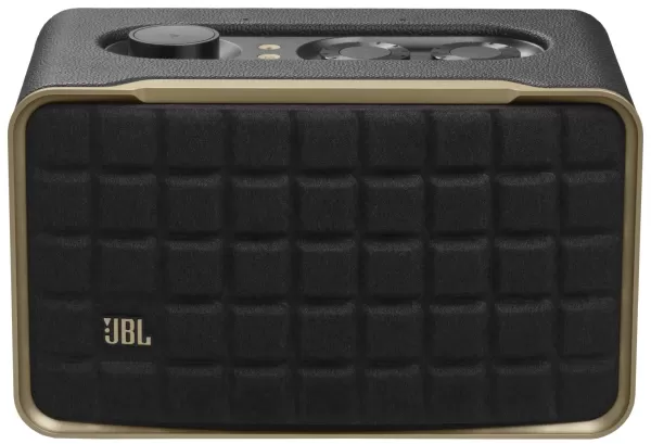 Image of JBL Authentic 200 Smart Home Speaker - Black & Gold