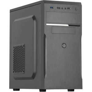 Image of CiT MX-A05 Black Micro ATX Chassis Black Interior 500W PSU USB3 Cable Management